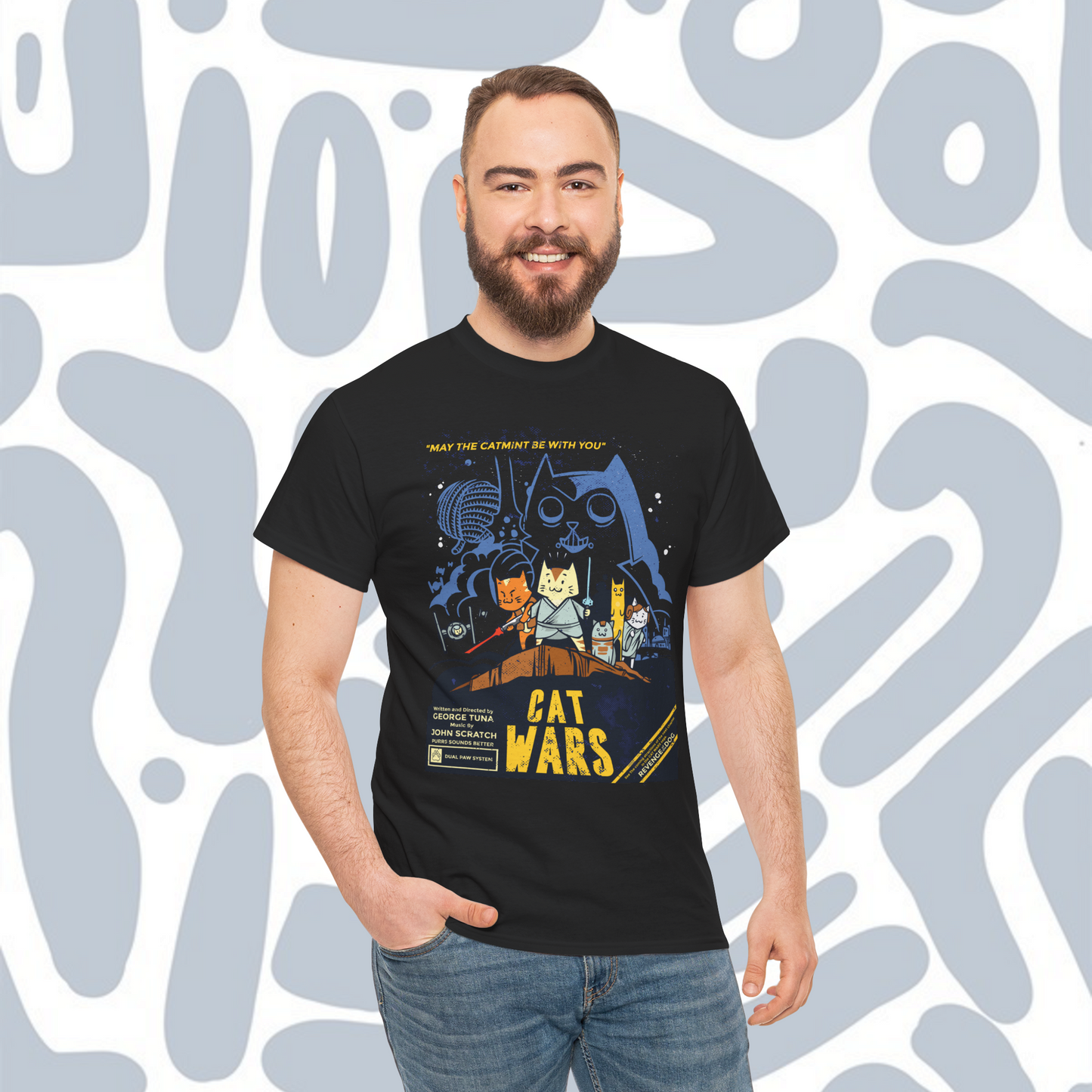 Cat Wars Funny T-Shirt, Funny Unisex tee