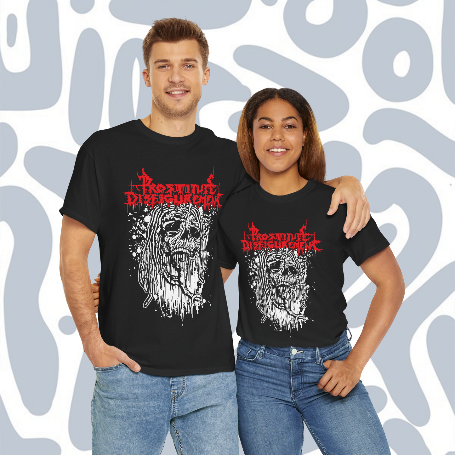 Prostitute Disfigurement T-Shirt, Metal Unisex tee