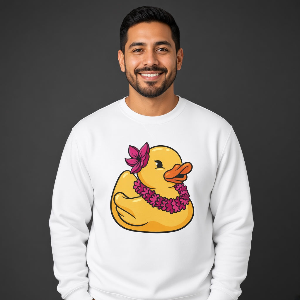 Duck sweatshirt, funny sweatshirt, graphic shirts, unisex tshirt, printed sweatshirt