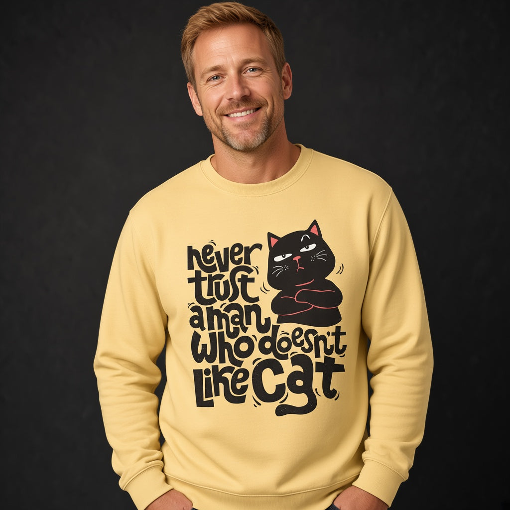 Cat Lover 2 Sweatshirt, Funny Unisex sweatshirt