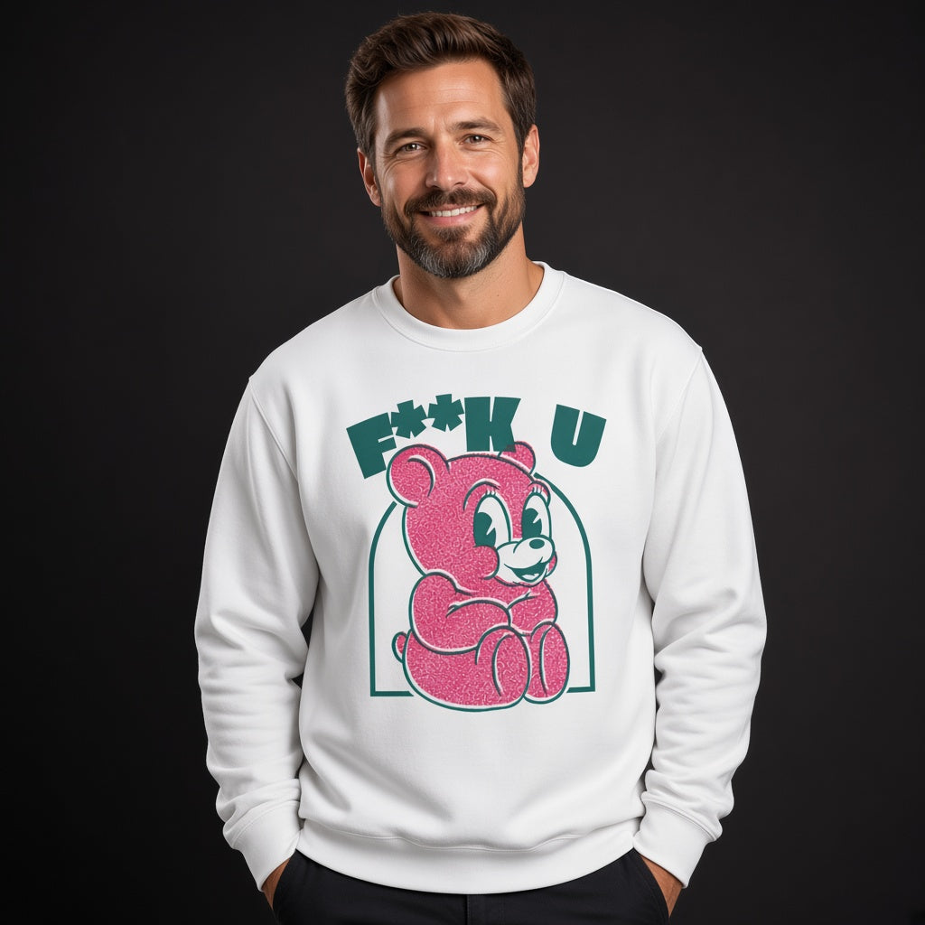 f**k U sweatshirt, funny sweatshirt, graphic shirts, unisex tshirt, printed sweatshirt