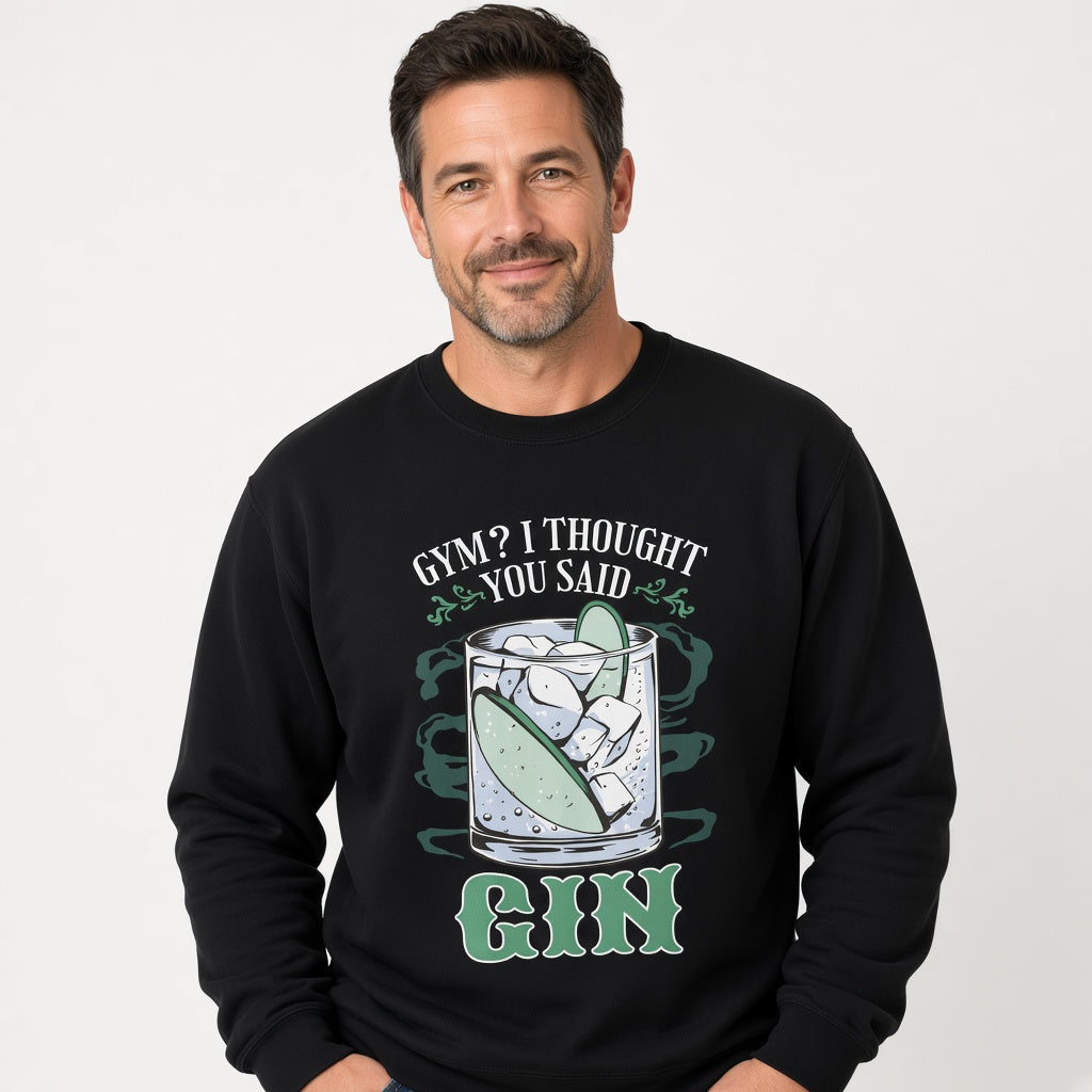 Gin tonic drink sweatshirt, graphic shirts, unisex tshirt, funny printed sweatshirt