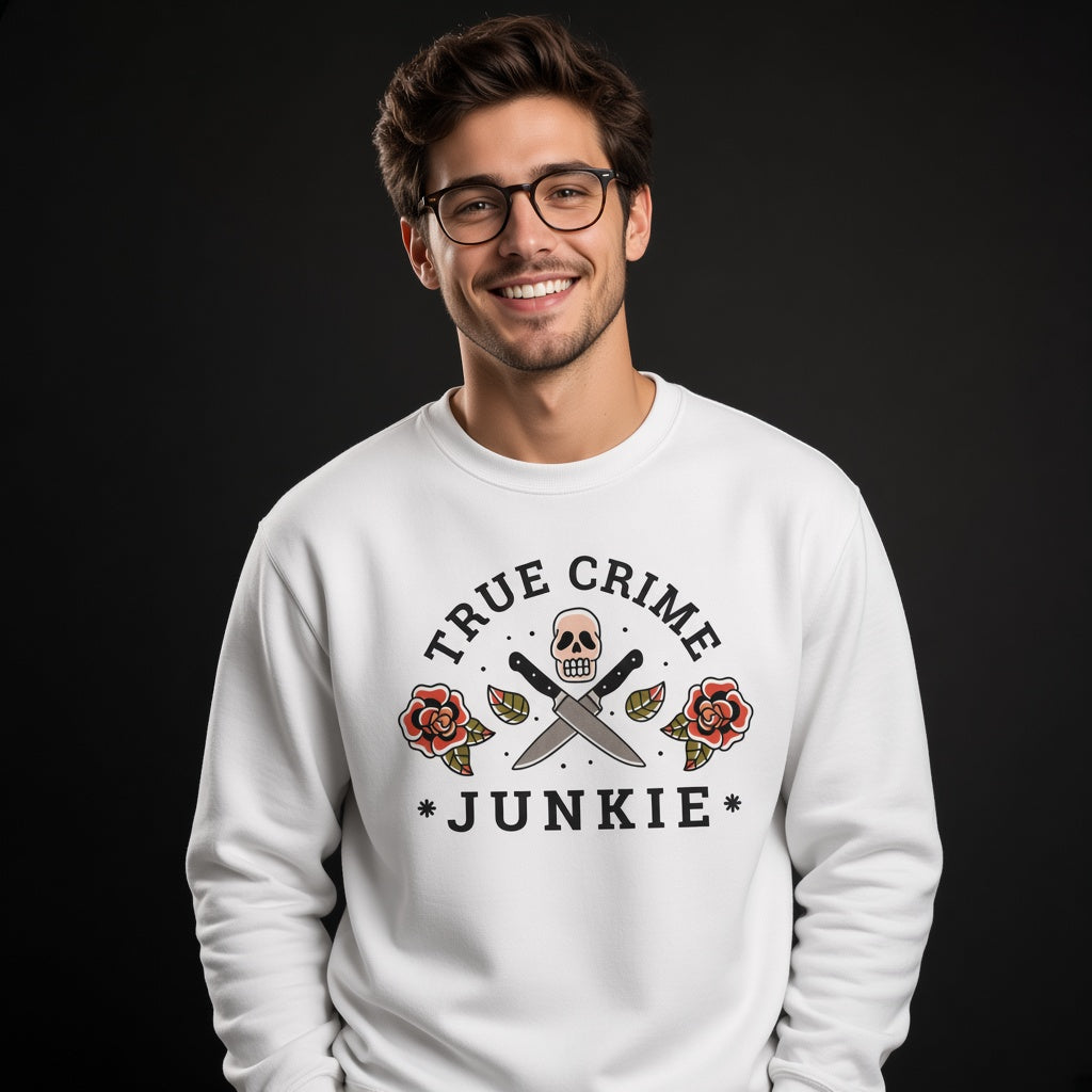 True crimesweatshirt, funny sweatshirt, graphic shirts, unisex tshirt, printed sweatshirt