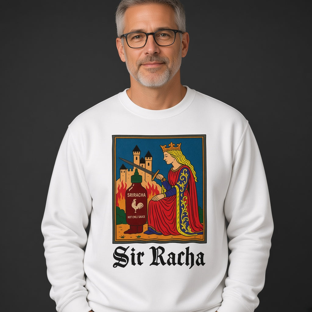 Funny Sir Racha Castle Knight Meme Sweatshirt