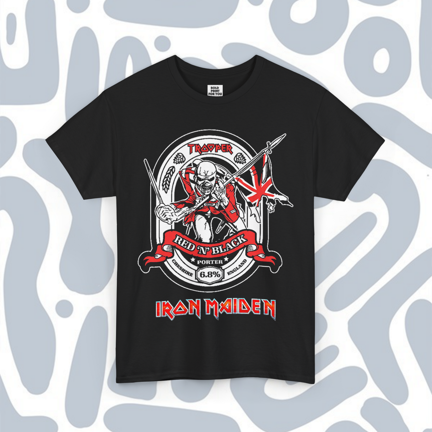 Iron Maiden 7 T-Shirt, Metal Unisex tee