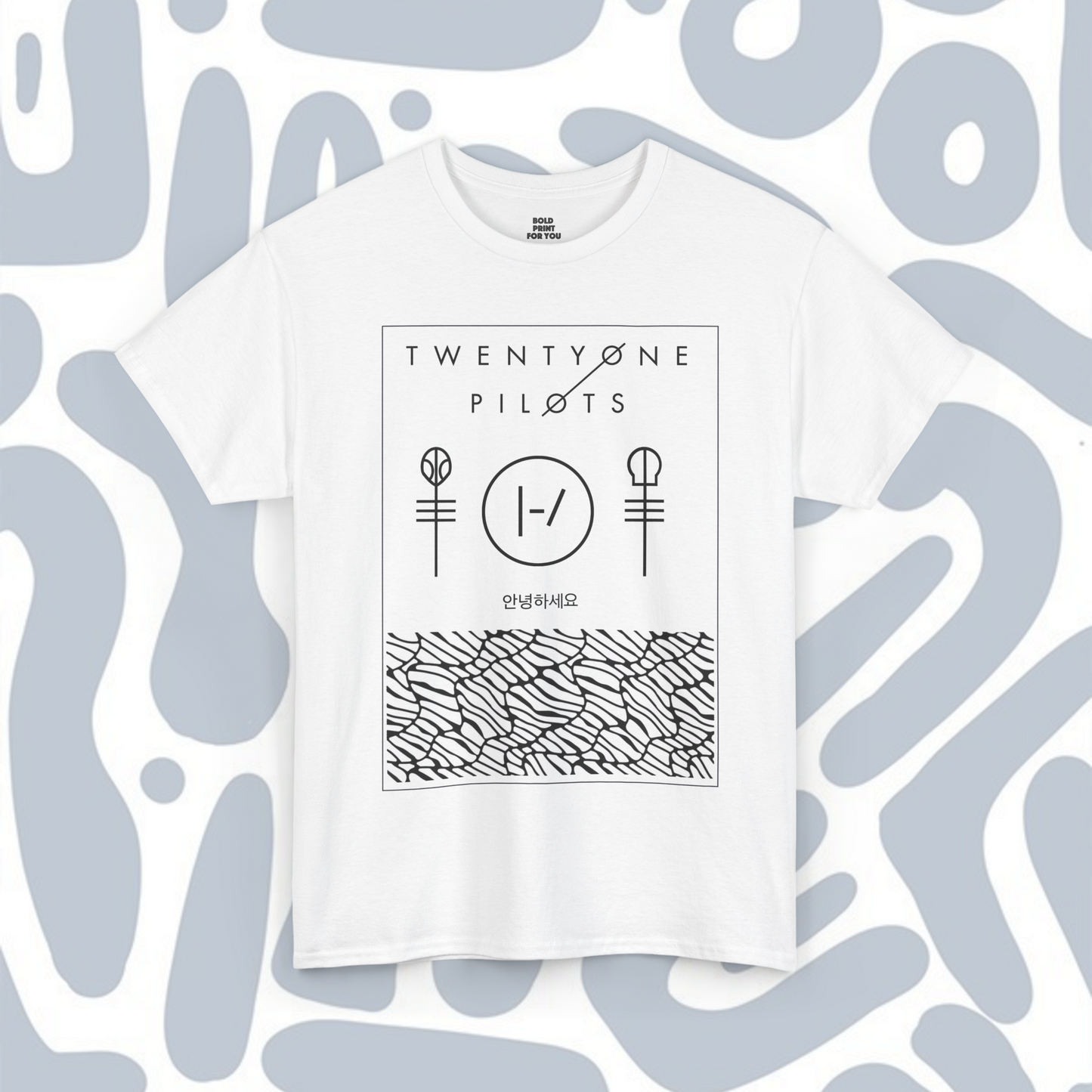 Twenty One Pilots (art 2) T-Shirt, Unisex Metal Merch