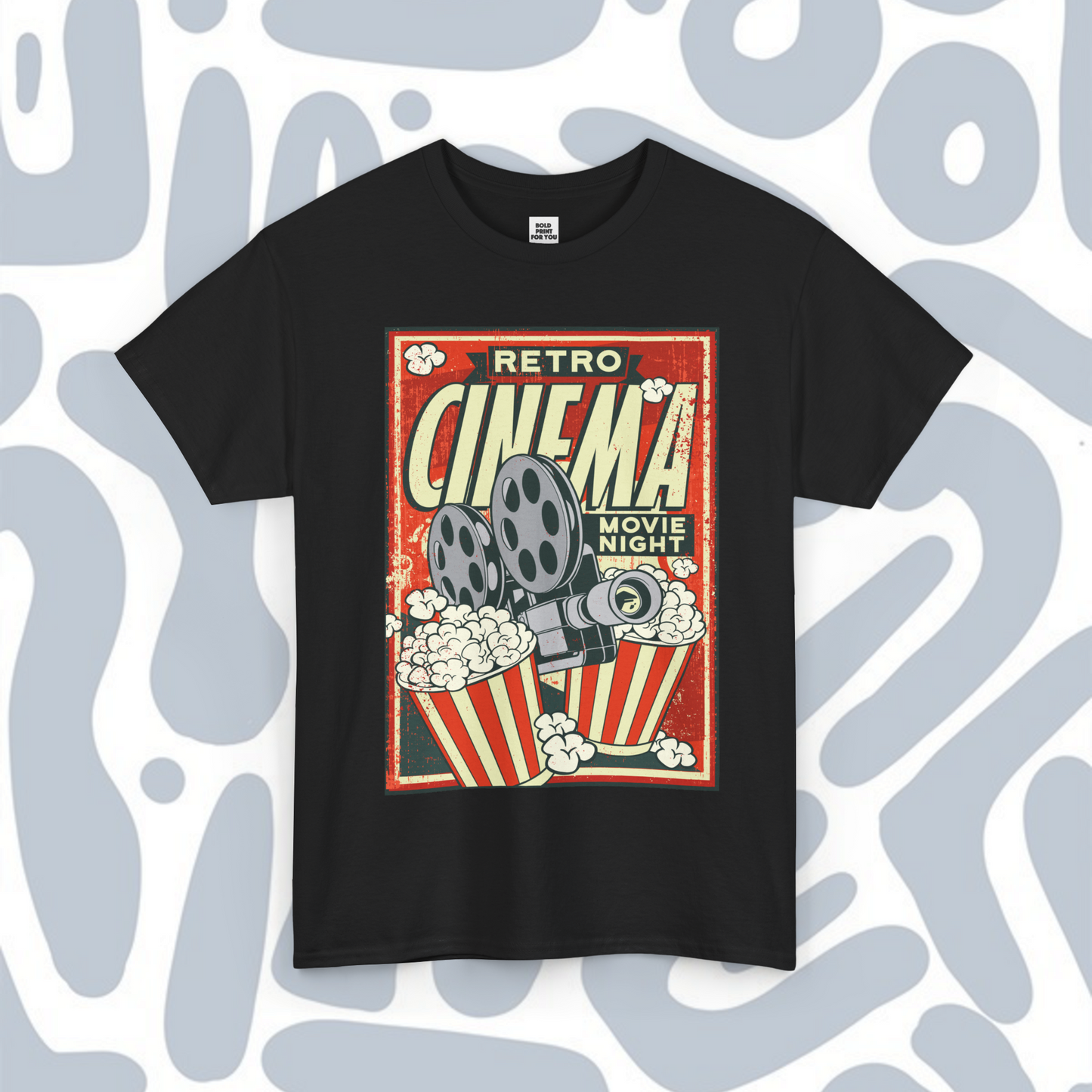 Retro cinema poster T-Shirt, Funny Unisex tee