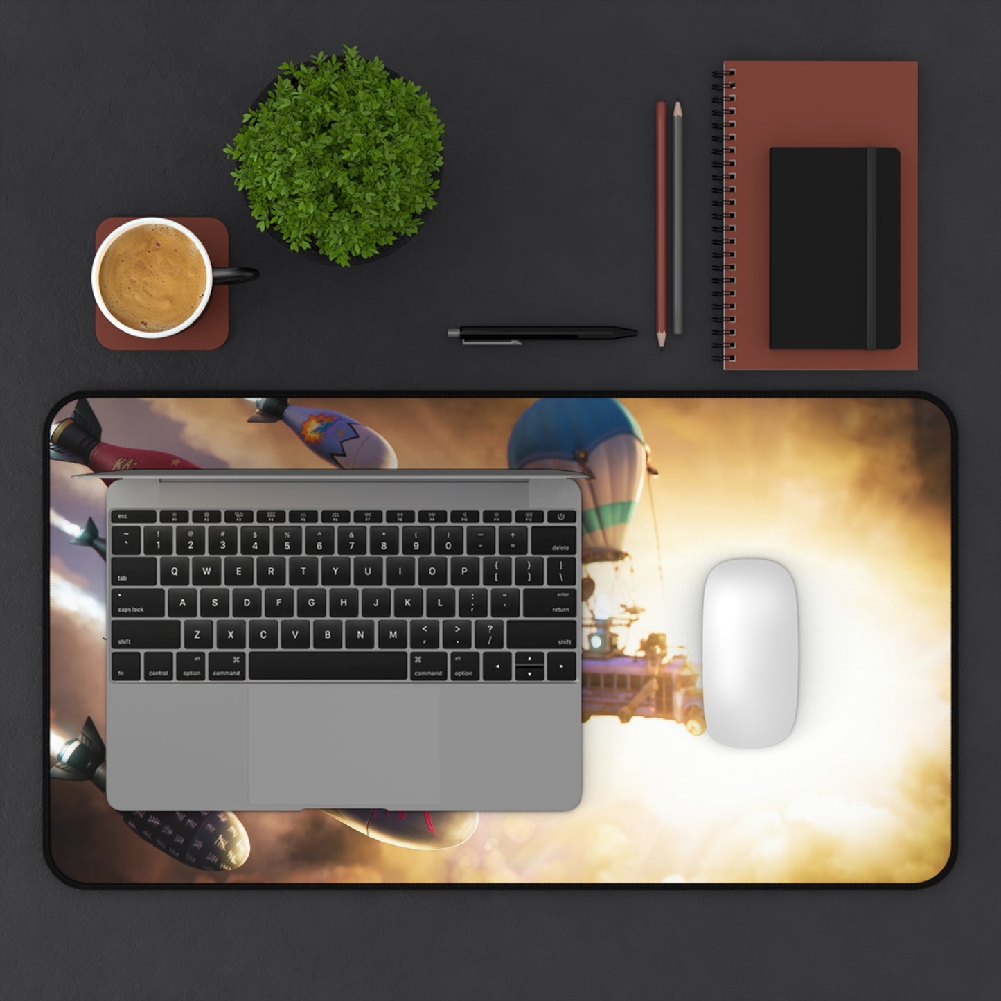Fortnite Bombs Desk Mat, Gaming keyboard matt, mousepad large