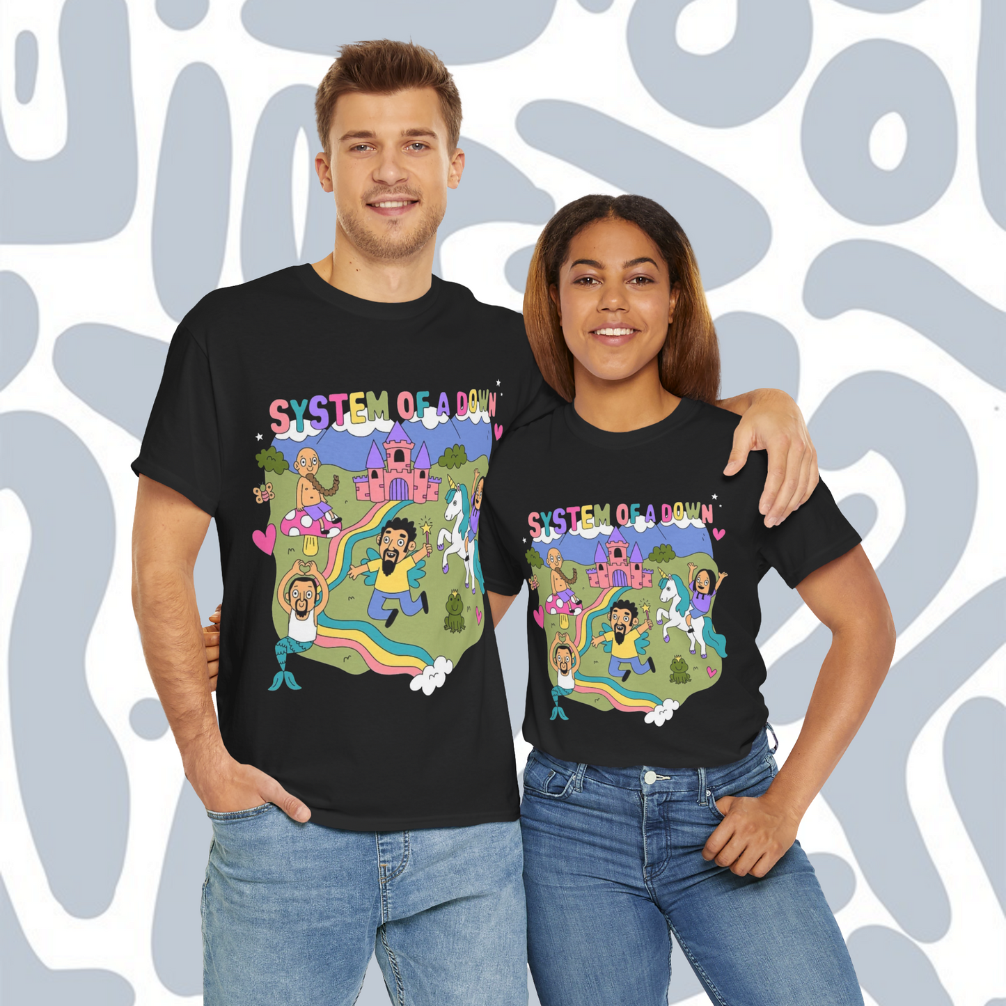 System of a Down T-Shirt, Metal Unisex tee