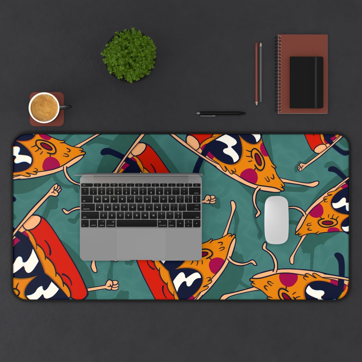 Cool Pizza Desk Mat