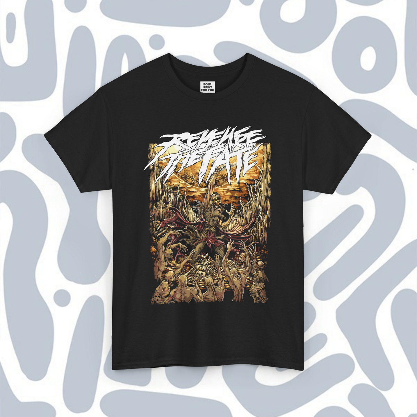 Revenge The Fate T-Shirt, Metal Unisex tee
