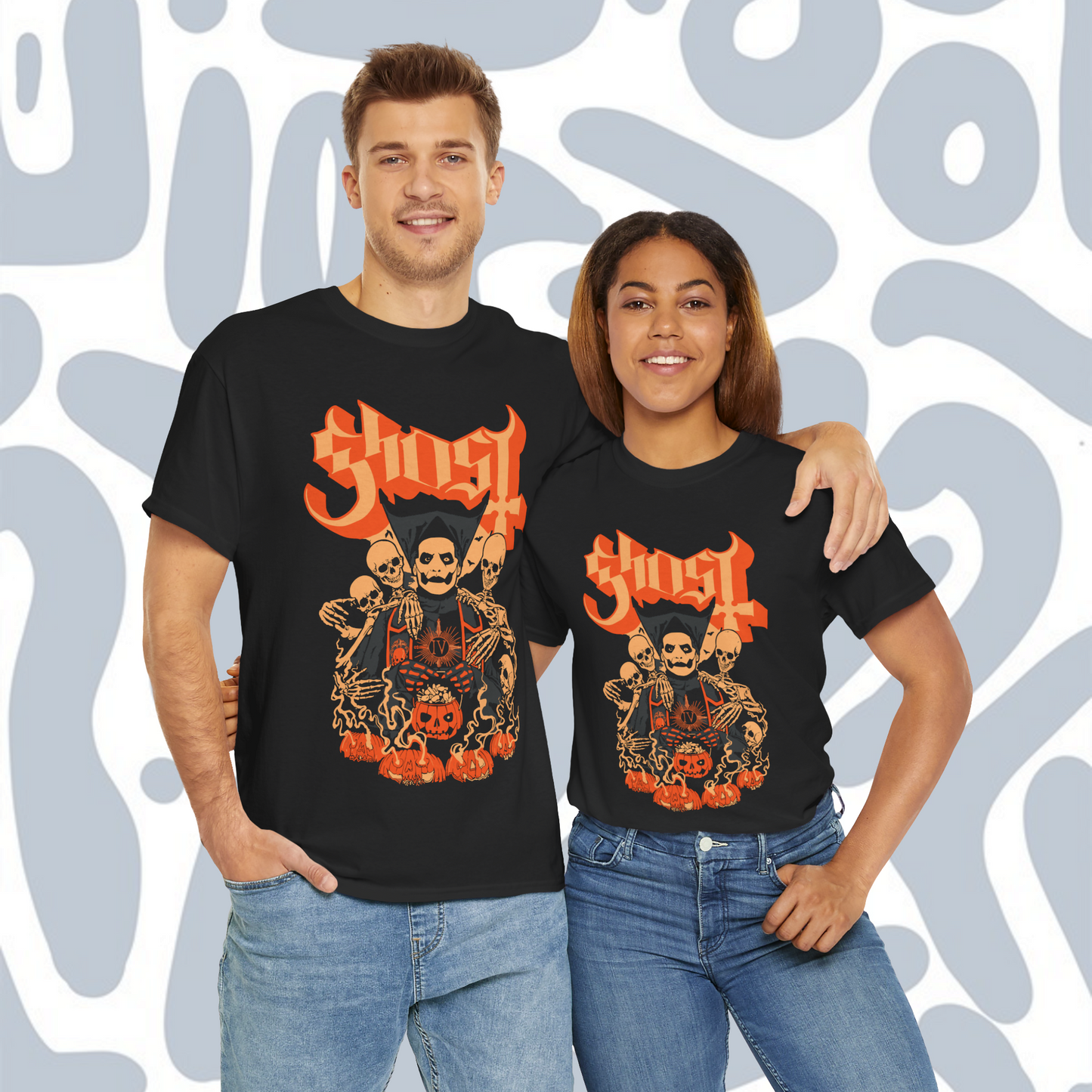 Ghost Band T-Shirt, Metal Unisex tee