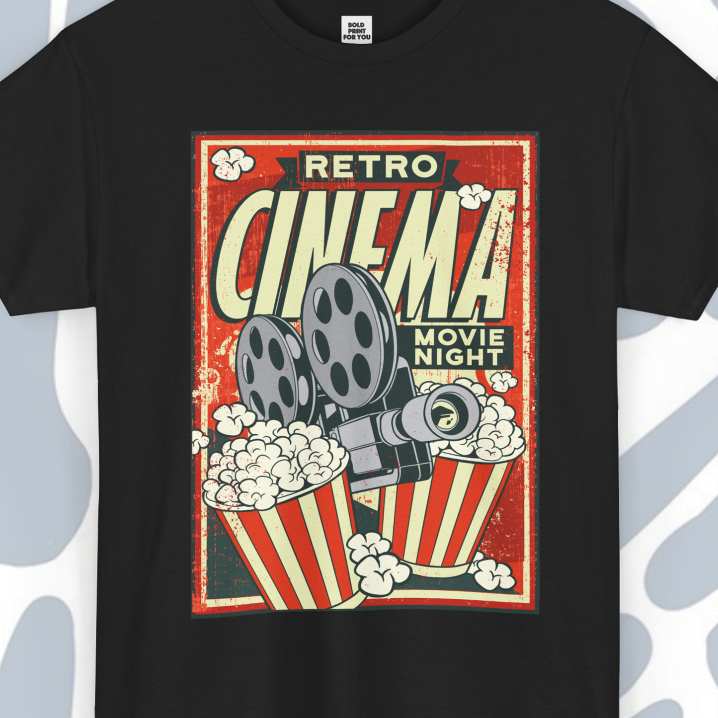 Retro cinema poster T-Shirt, Funny Unisex tee