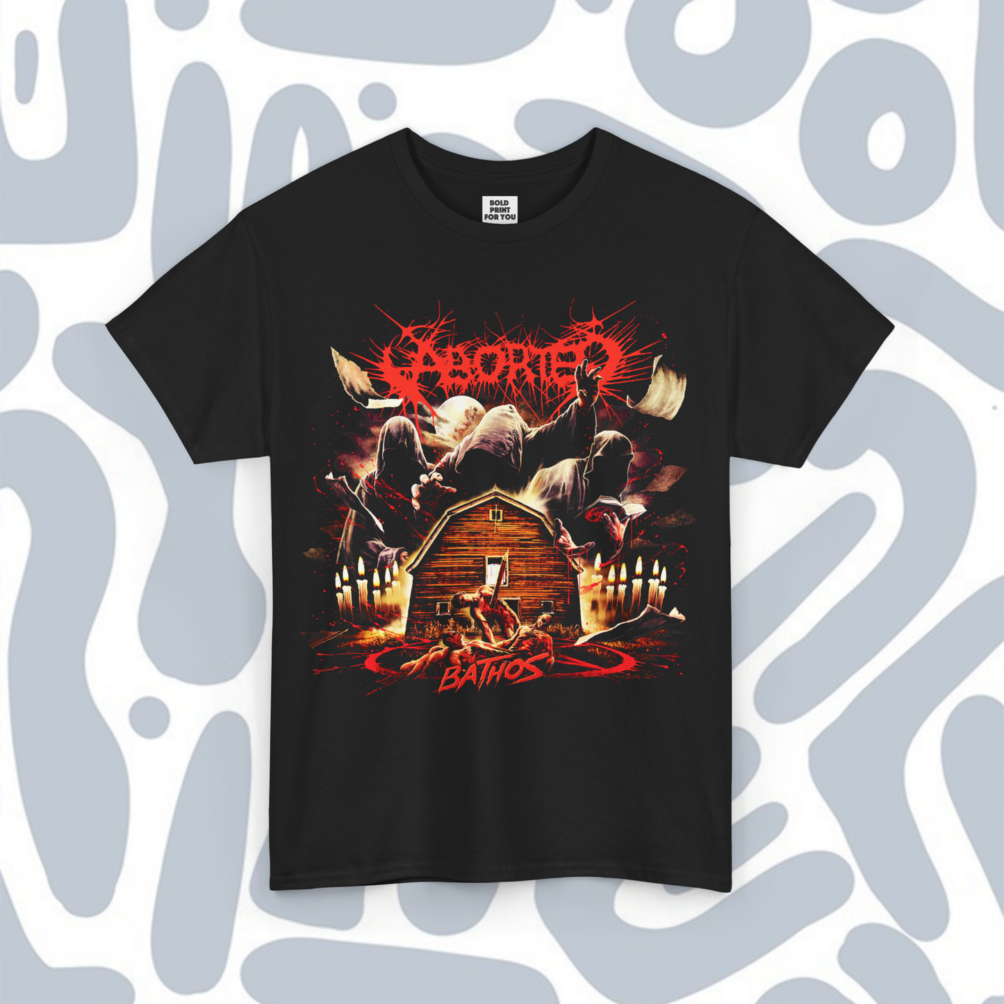 ABORTED 1 T-Shirt, Metal Unisex tee