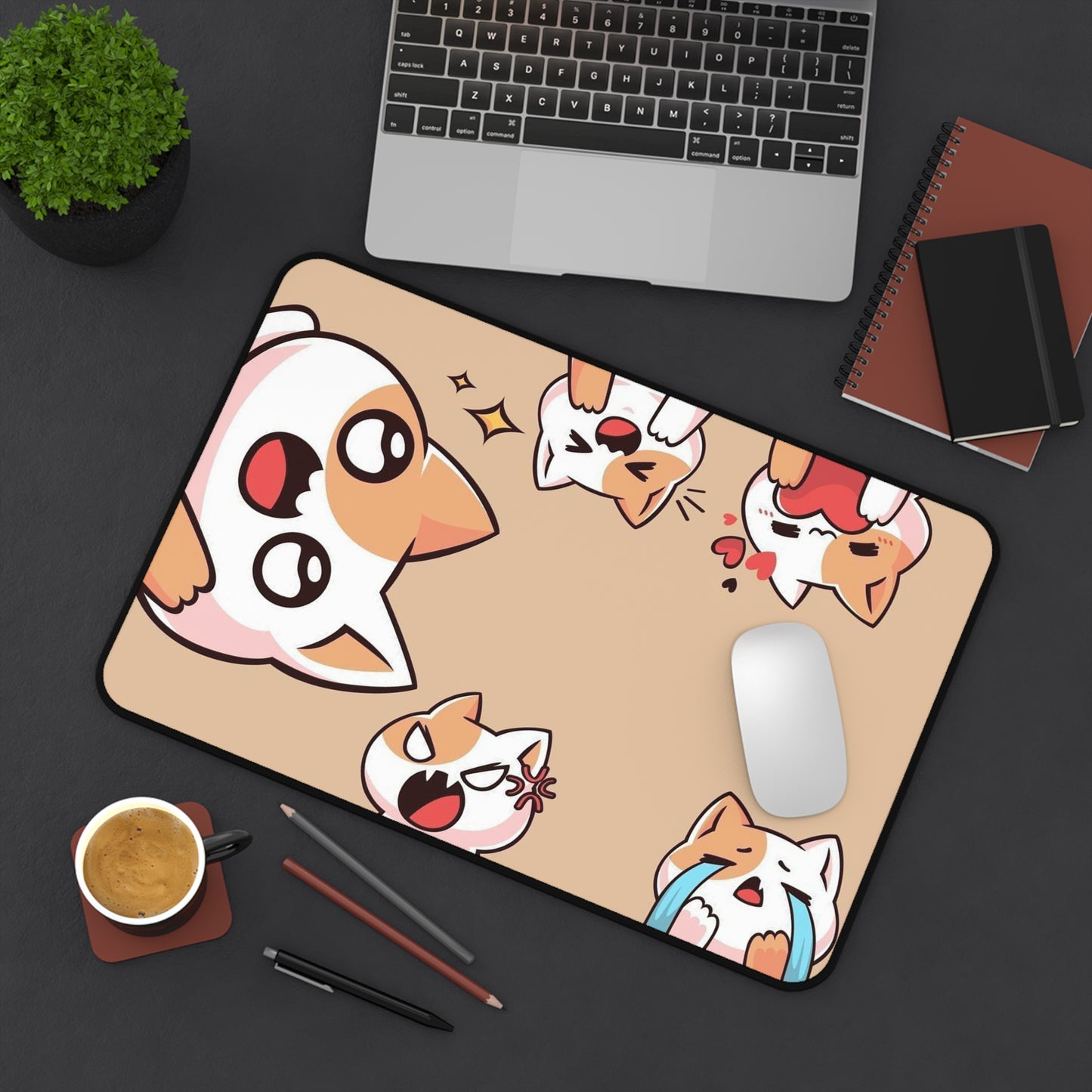 Kawaii Cat Lovers Desk Mat