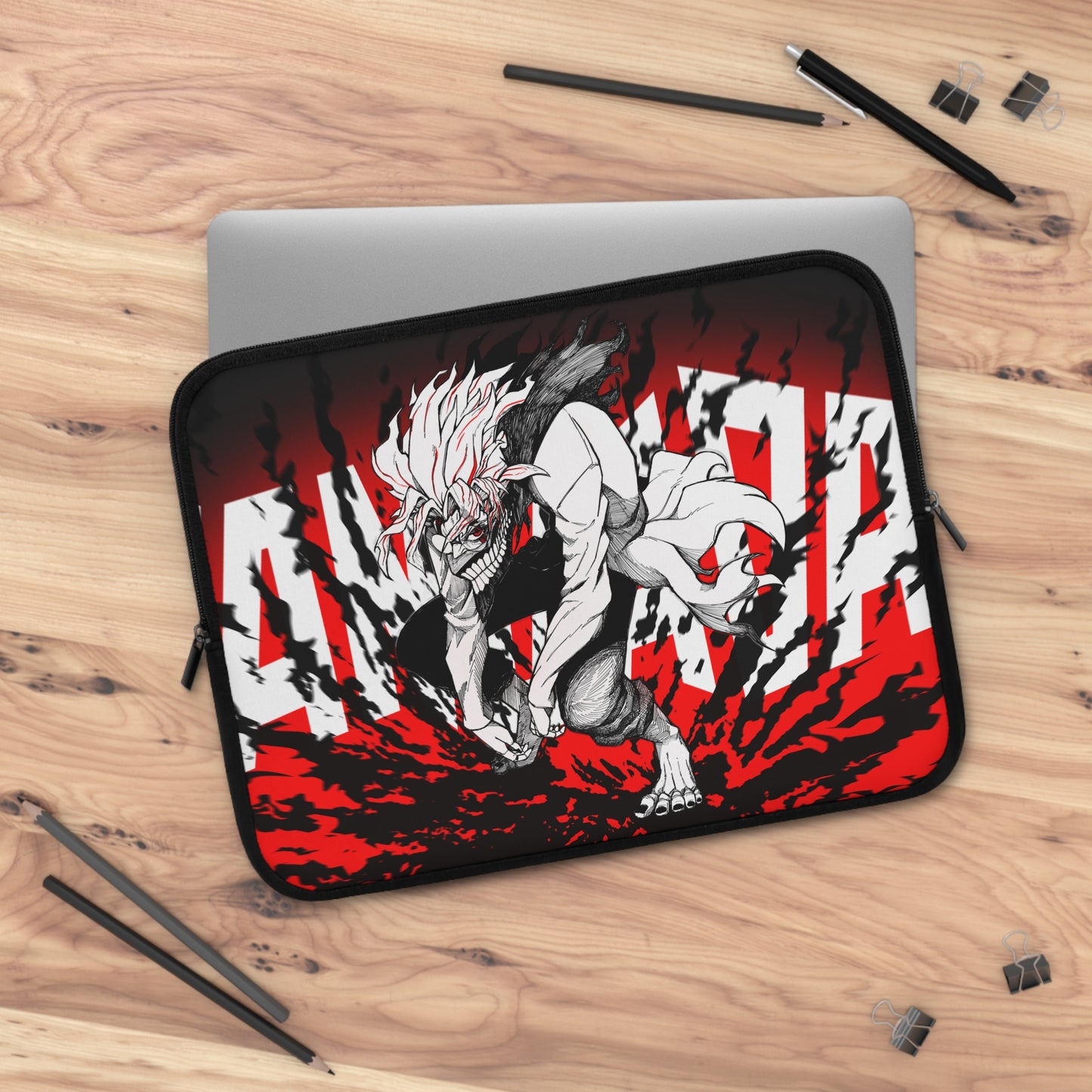Anime Dandadan Ken Takakura Red Laptop sleeve