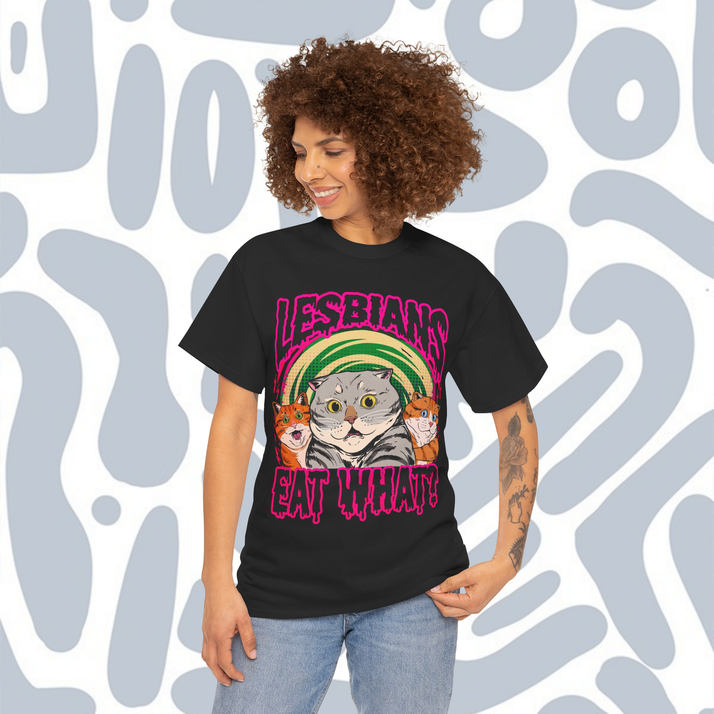 Lesbians Eat What T-Shirt, Funny Unisex tee