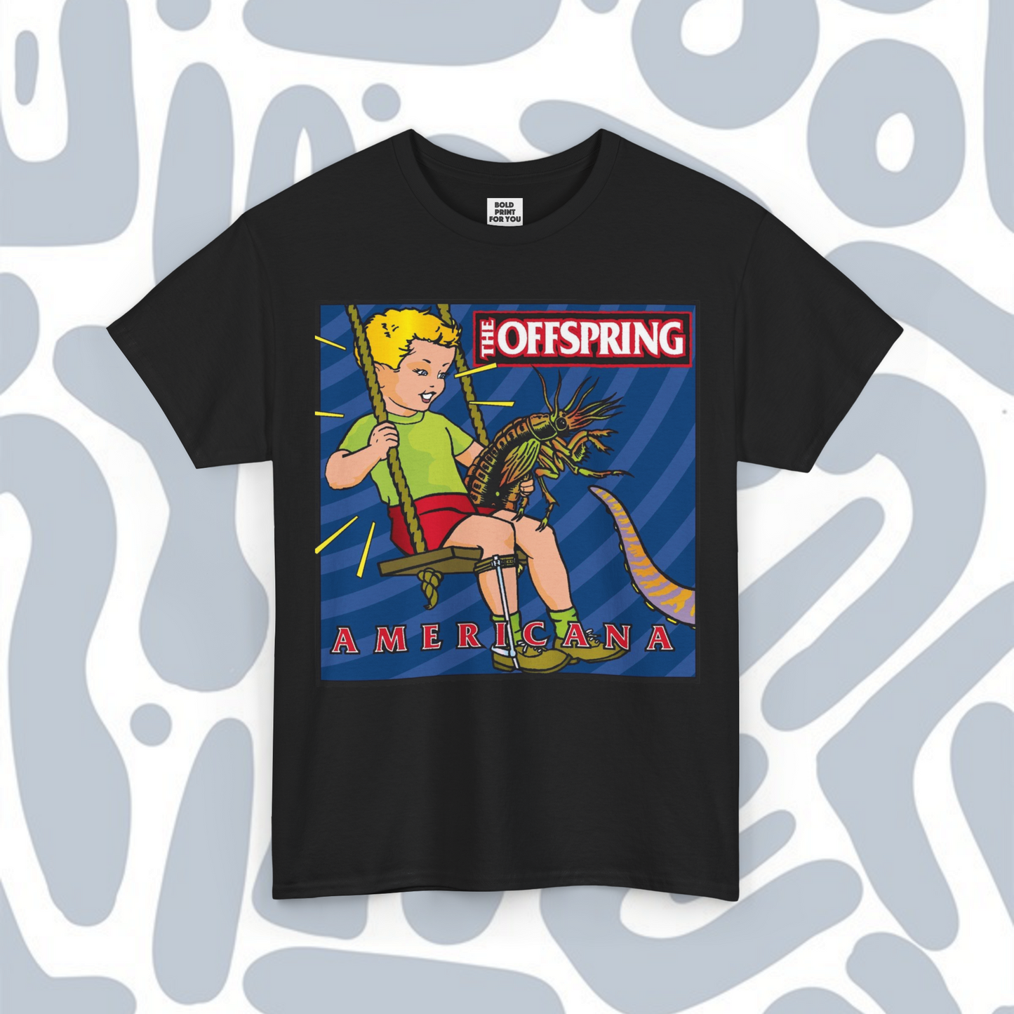 Offspring Americana T-Shirt, Unisex Metal Merch