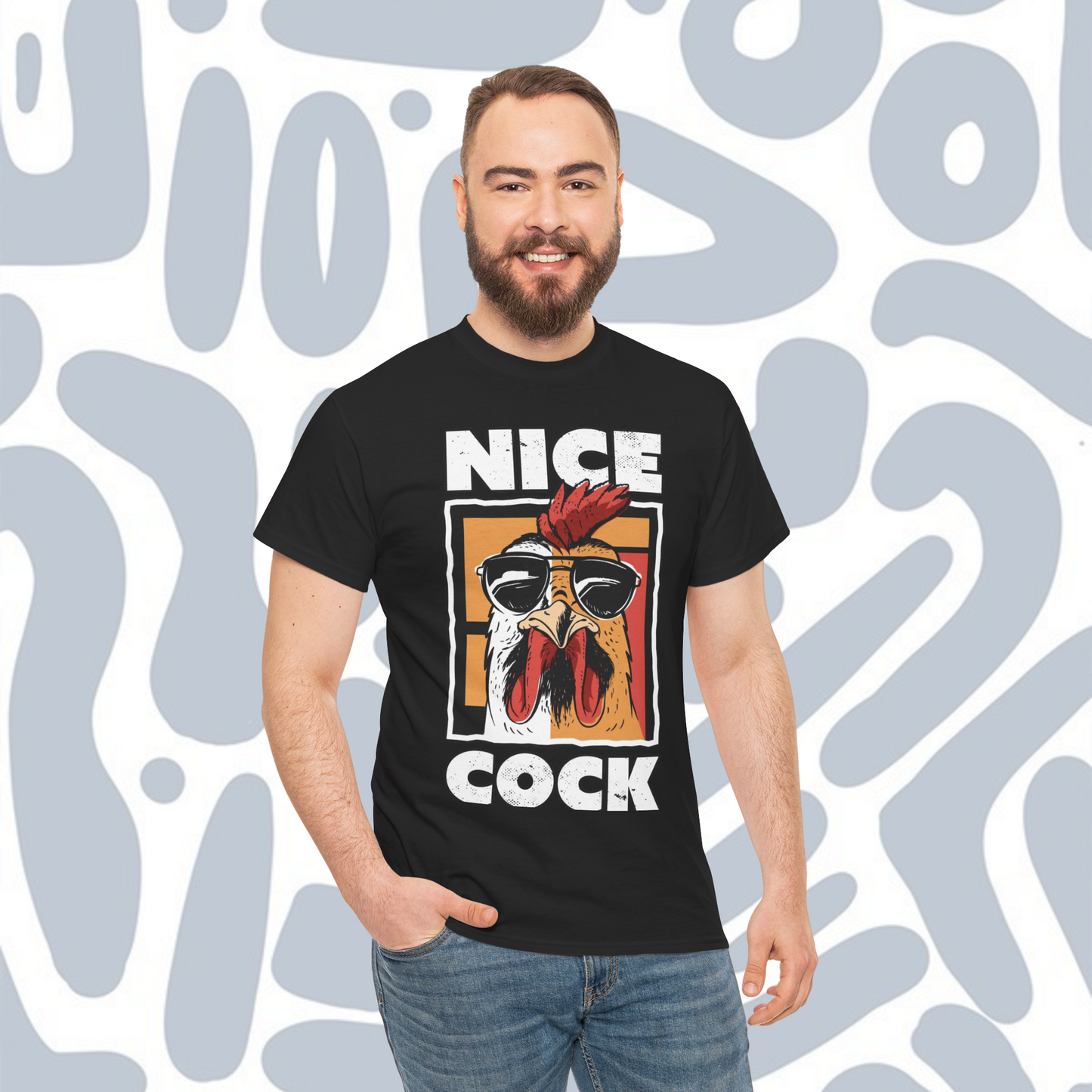 Nice Cock T-Shirt, Funny Unisex tee