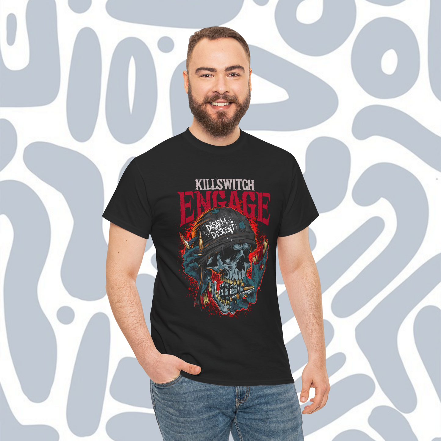 Killswitch Engage 3 T-Shirt, Metal Unisex tee