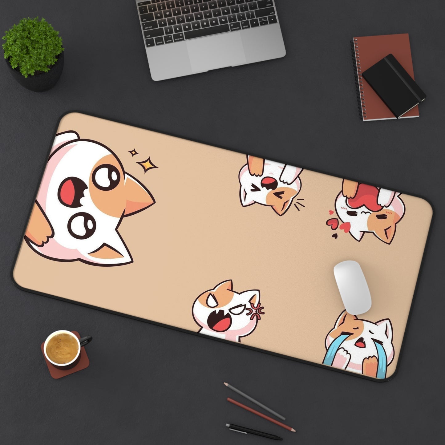 Kawaii Cat Lovers Desk Mat
