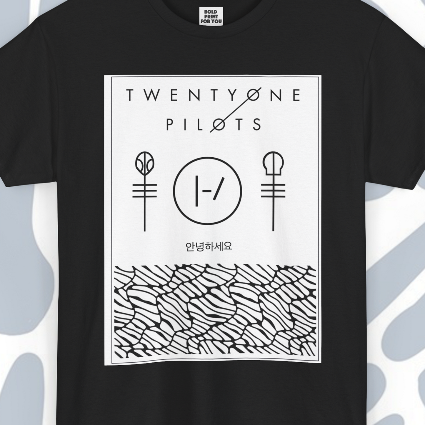 Twenty One Pilots (art 2) T-Shirt, Unisex Metal Merch