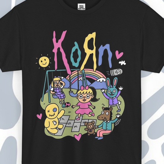 Korn T-Shirt, Funny Unisex tee