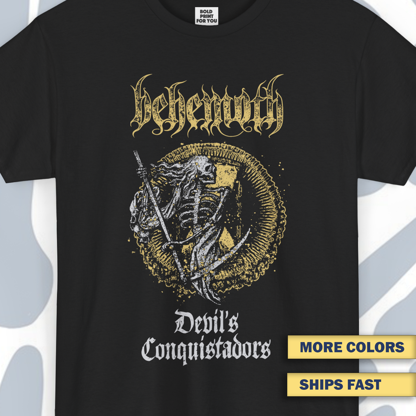 BEHEMOTH T-Shirt, Metal Unisex tee