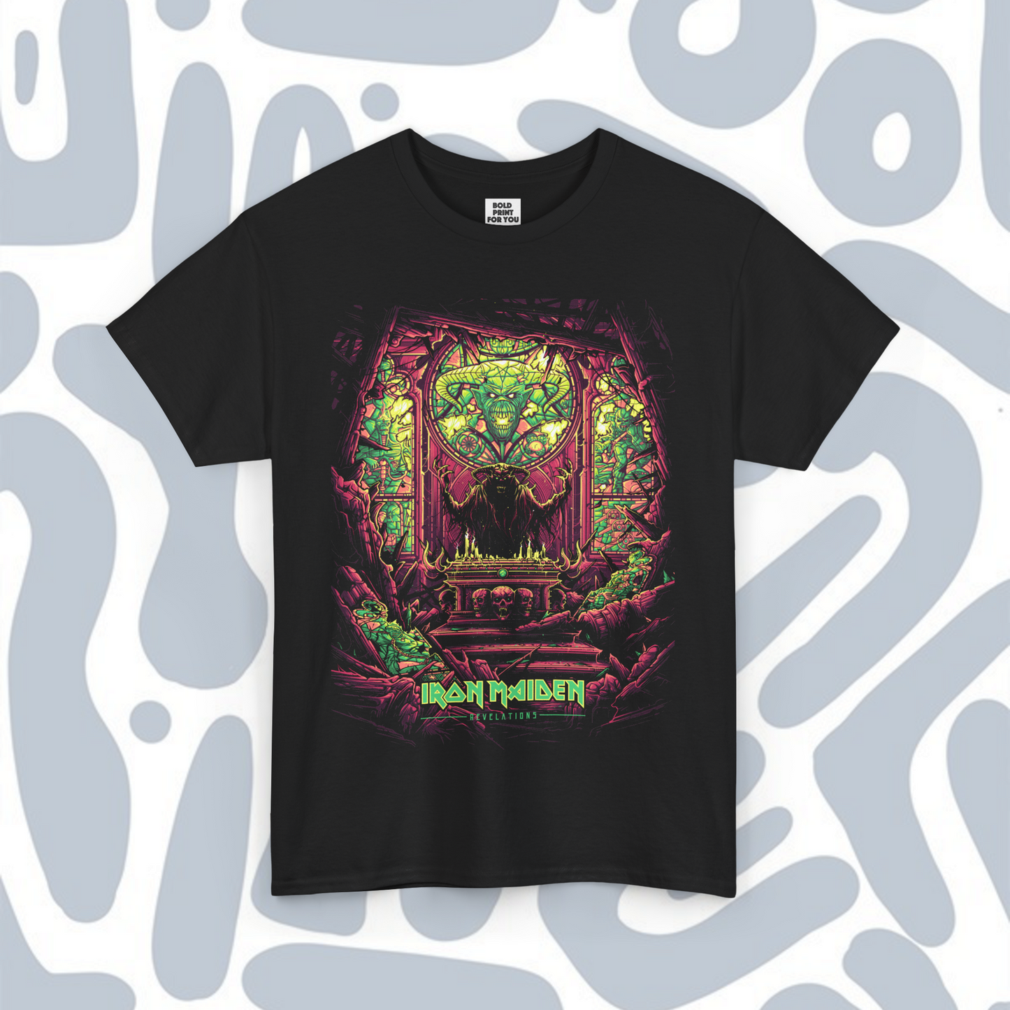 Iron Maiden 1 T-Shirt, Funny Unisex tee