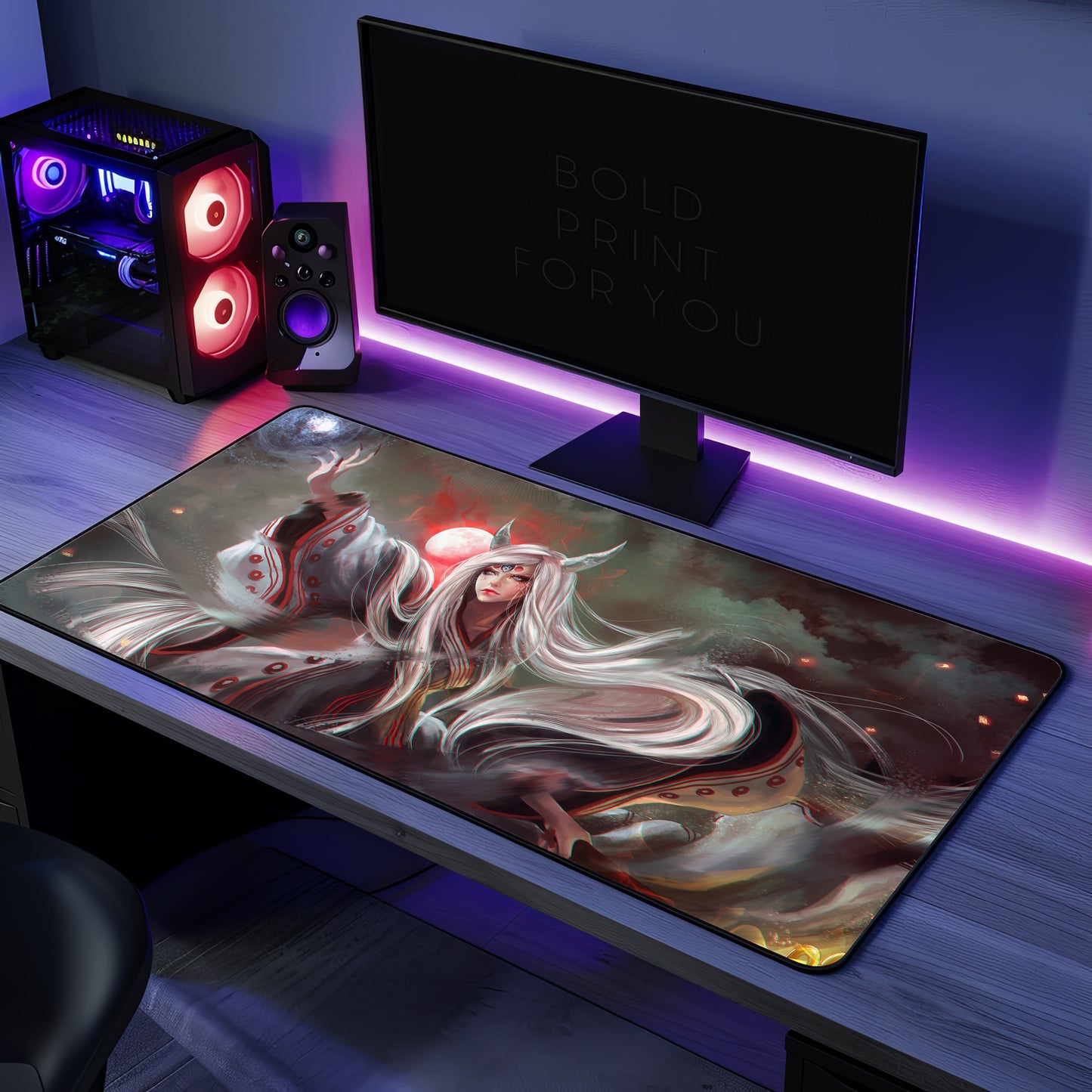 Anime Kaguya Ōtsutsuki Desk Mat