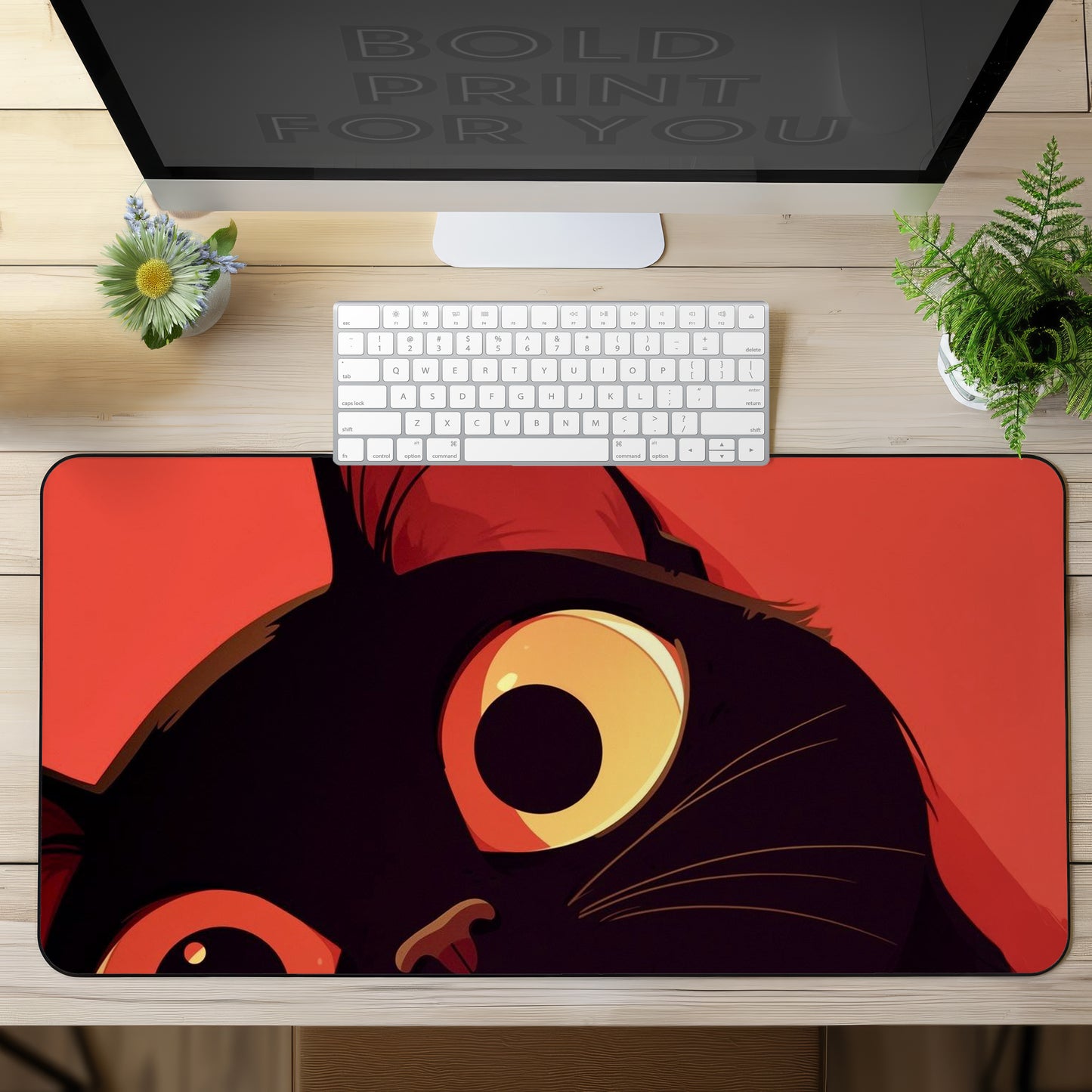 Cute Kitty Desk Mat