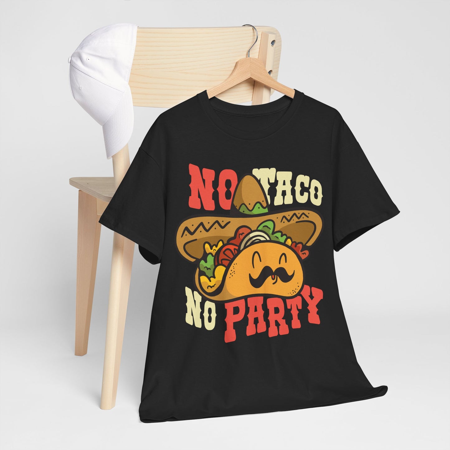 T-shirt Mexican taco party