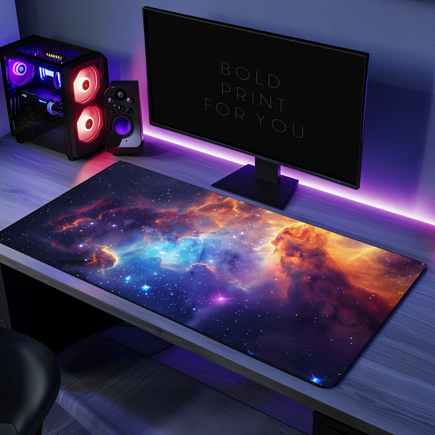 Galaxy Cosmic Desk Mat