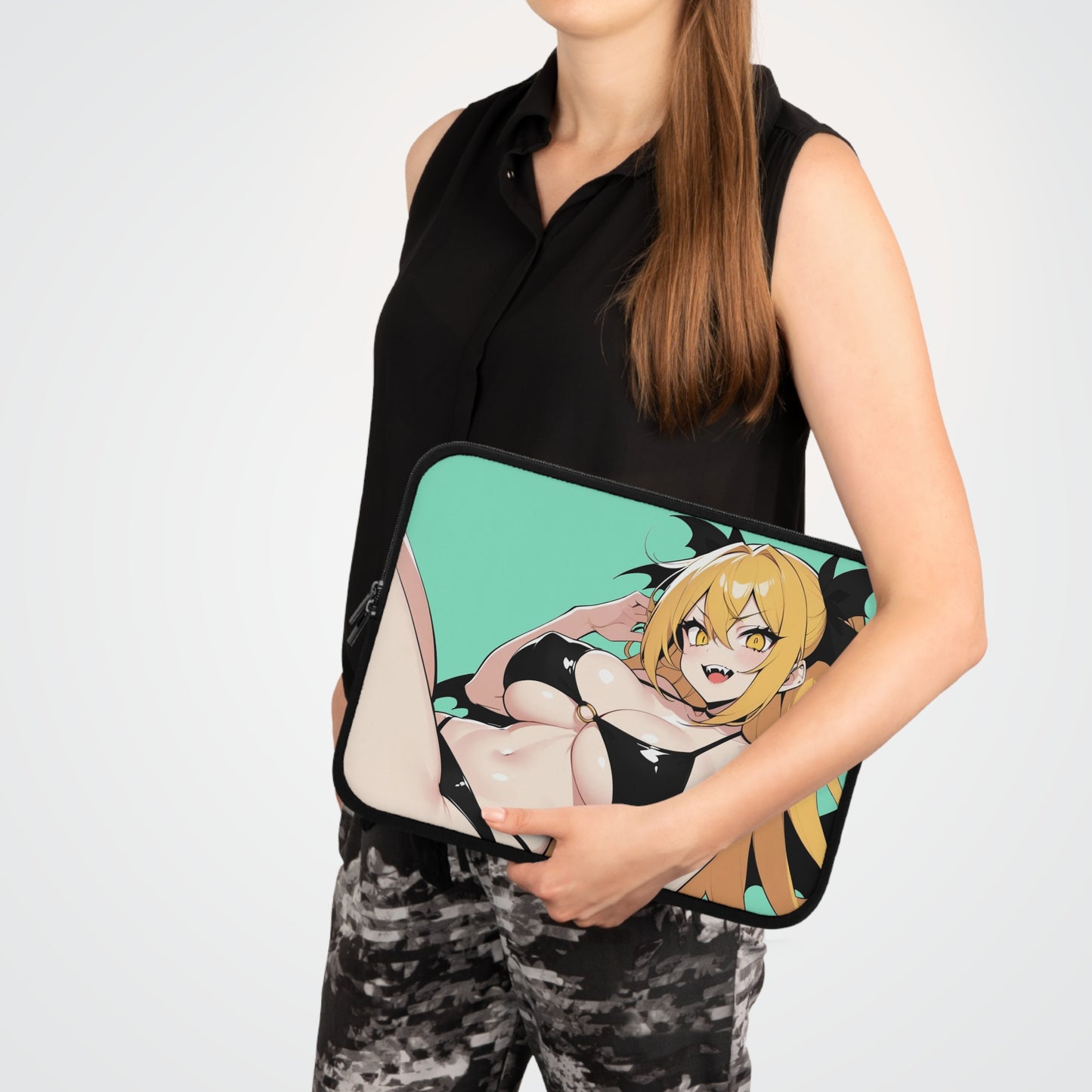 Anime Girl in Bikini 2 Laptop sleeve macbook or any laptop, laptop bag, laptop cover