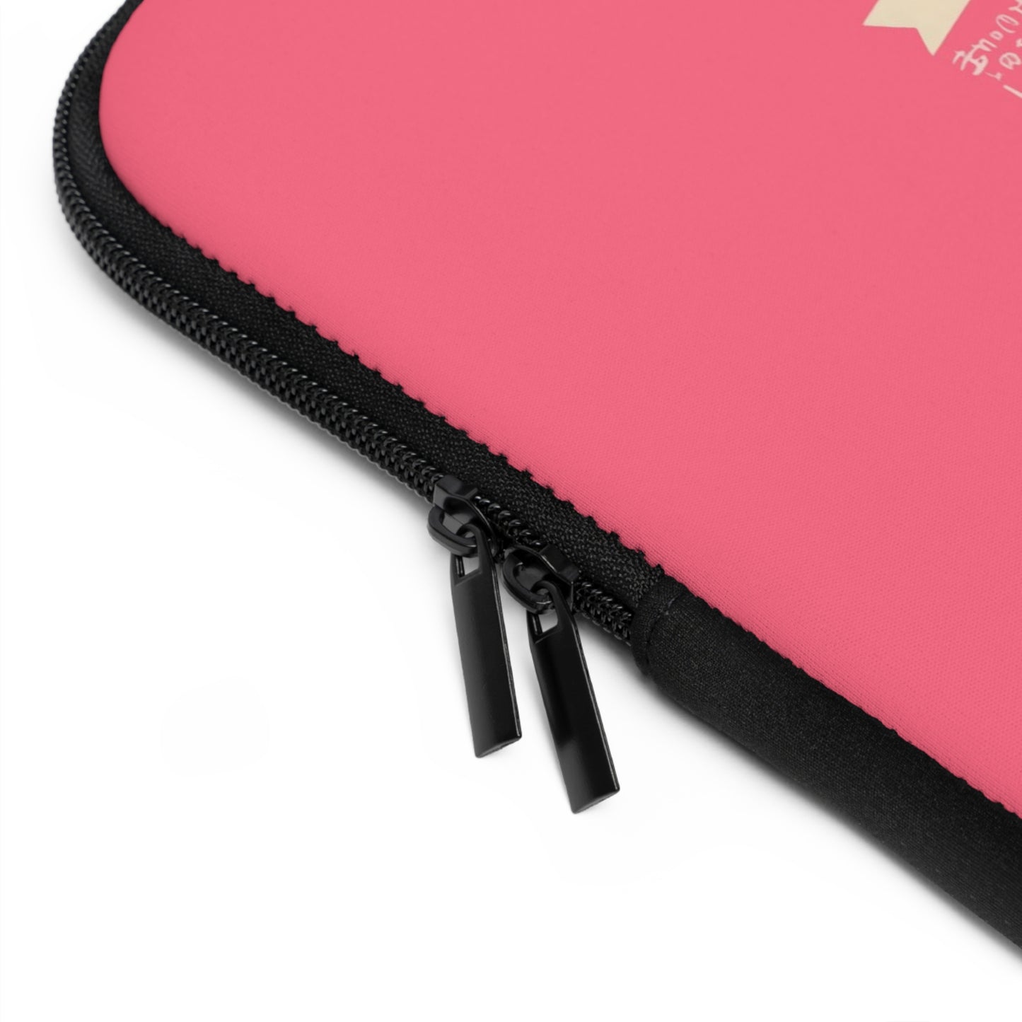 Anime Girl on Scooter Laptop sleeve