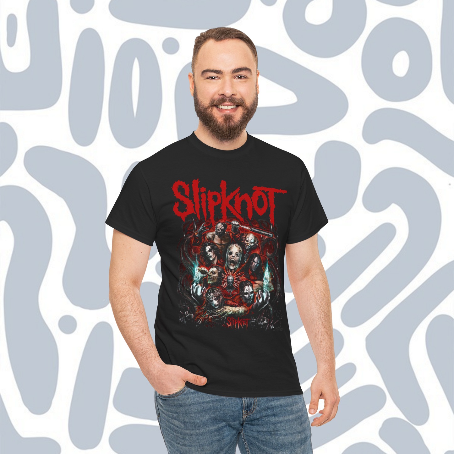 Slipknot 1 T-Shirt, Metal Unisex tee