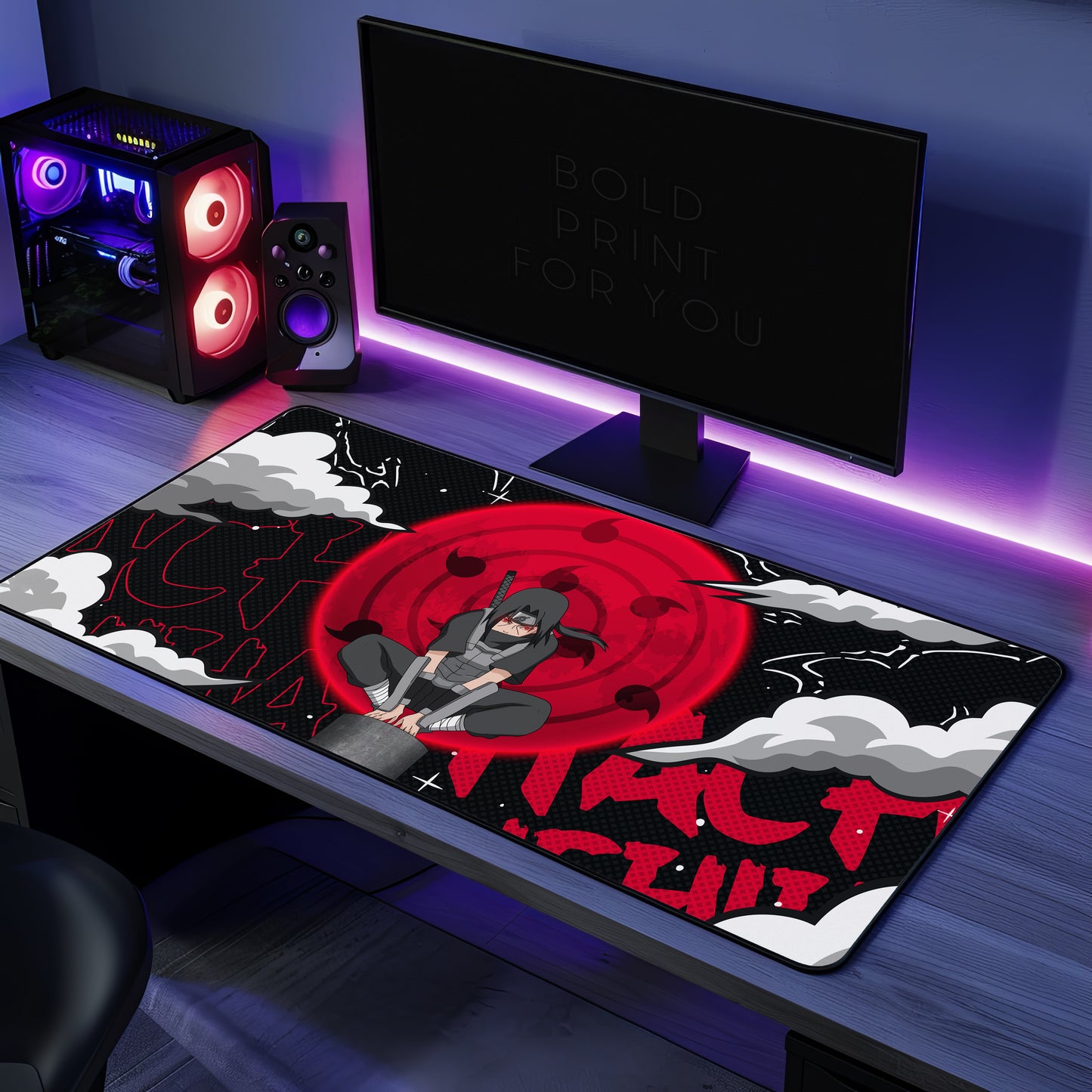 Itachi-uchiha Desk Mat