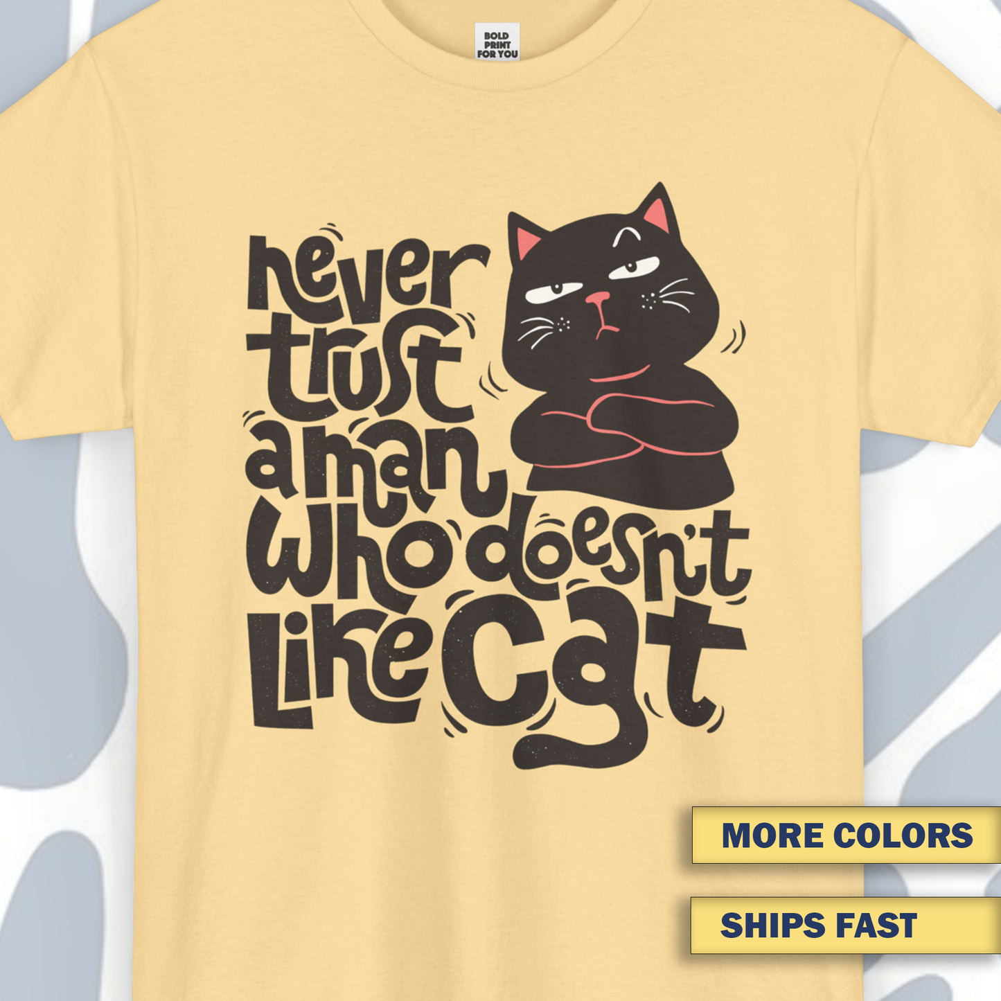 Cat Lover 2 T-Shirt, Funny Unisex tee