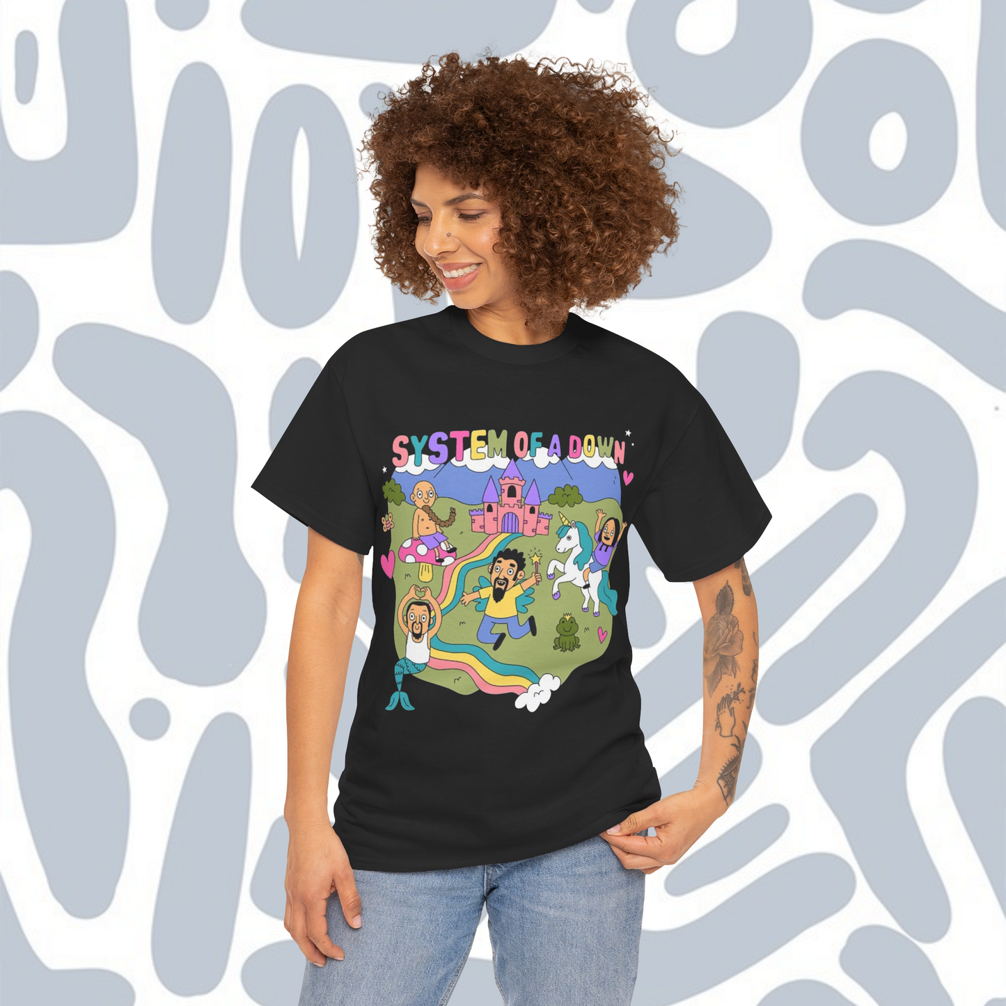System of a Down T-Shirt, Metal Unisex tee