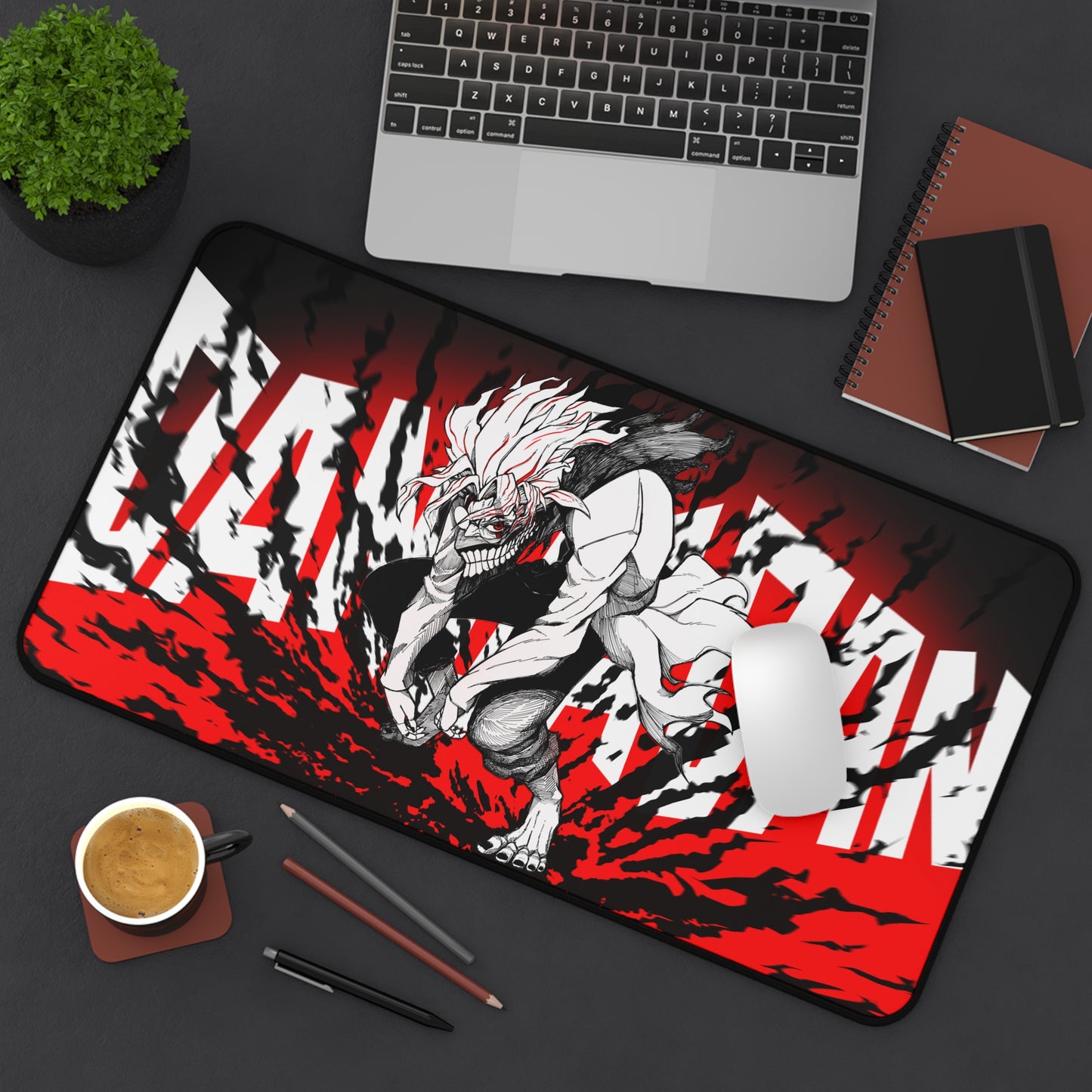 Anime Dandadan Ken Takakura Red Gaming Desk Mat
