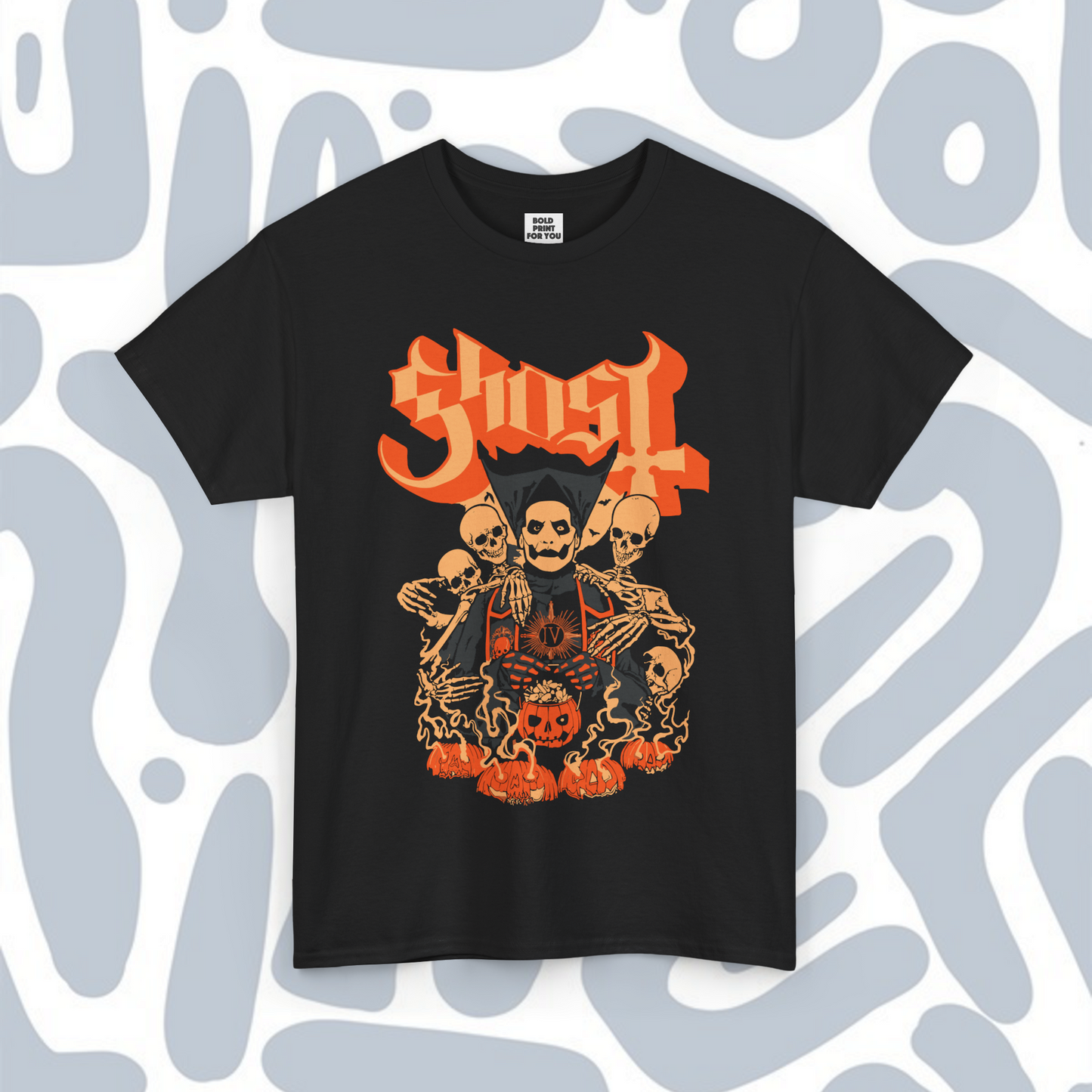 Ghost Band T-Shirt, Metal Unisex tee