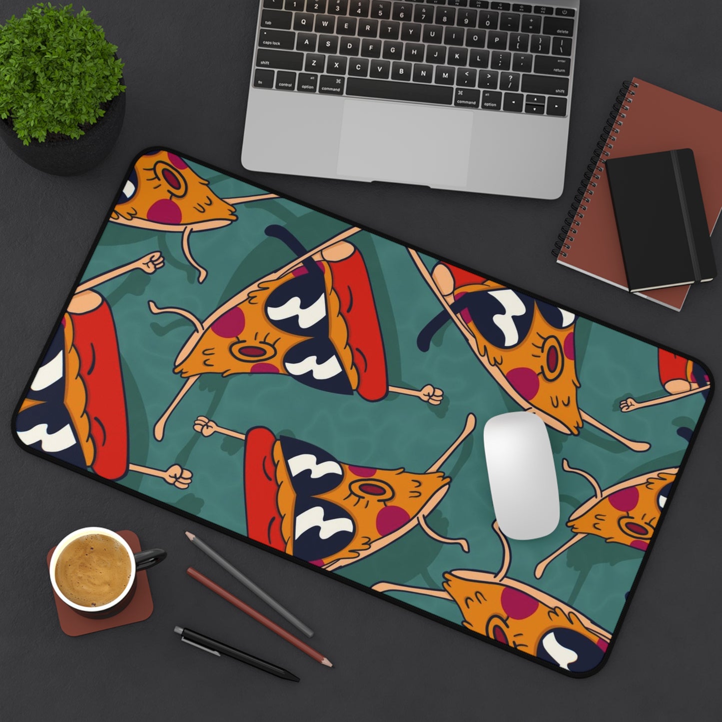 Cool Pizza Desk Mat