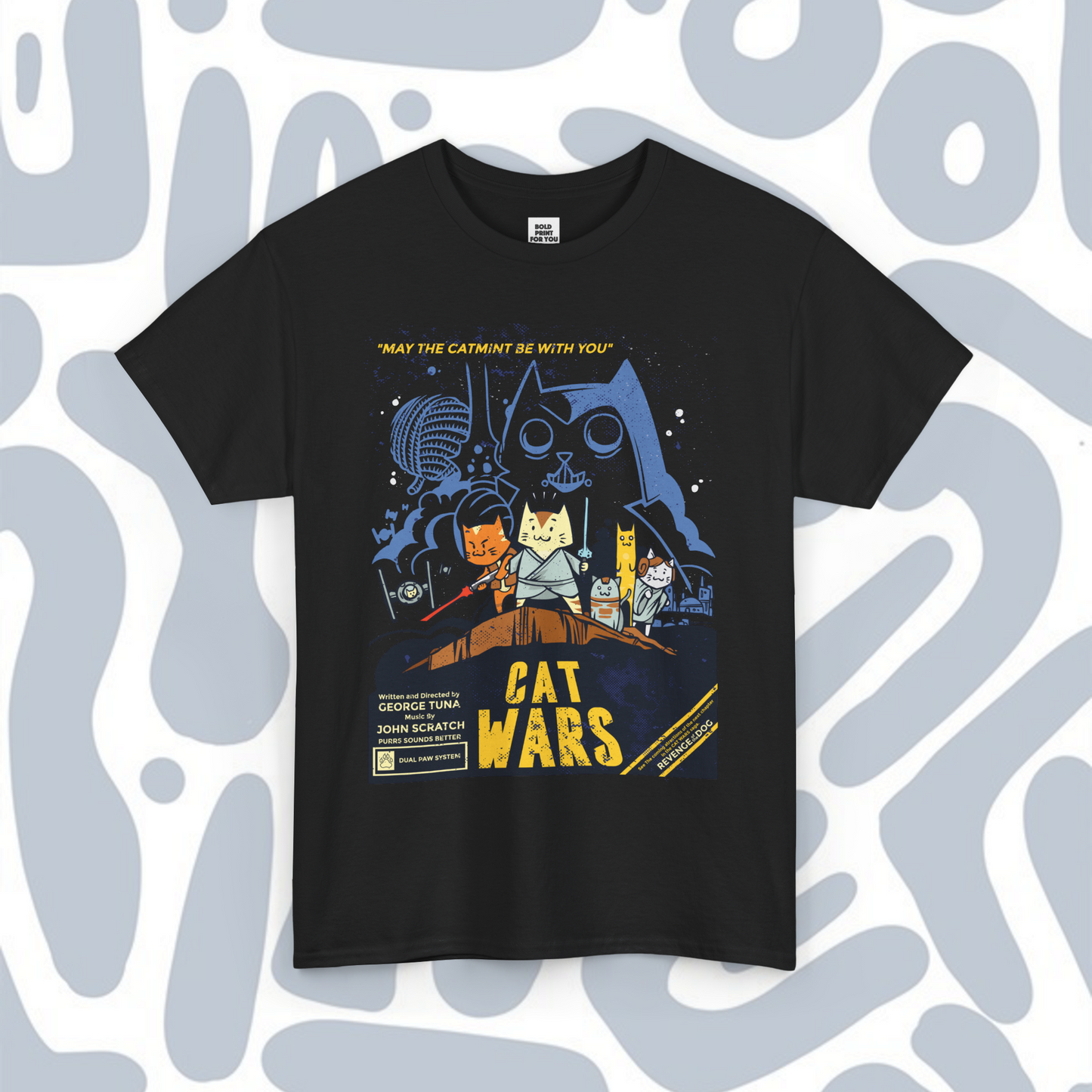 Cat Wars Funny T-Shirt, Funny Unisex tee
