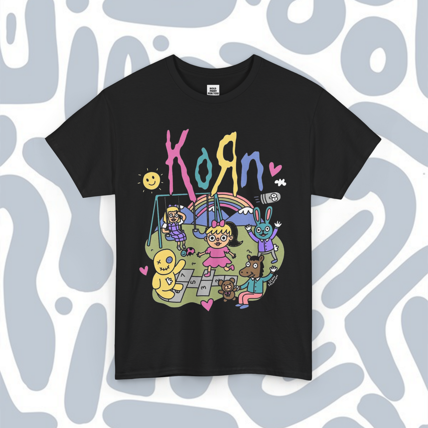 Korn T-Shirt, Funny Unisex tee