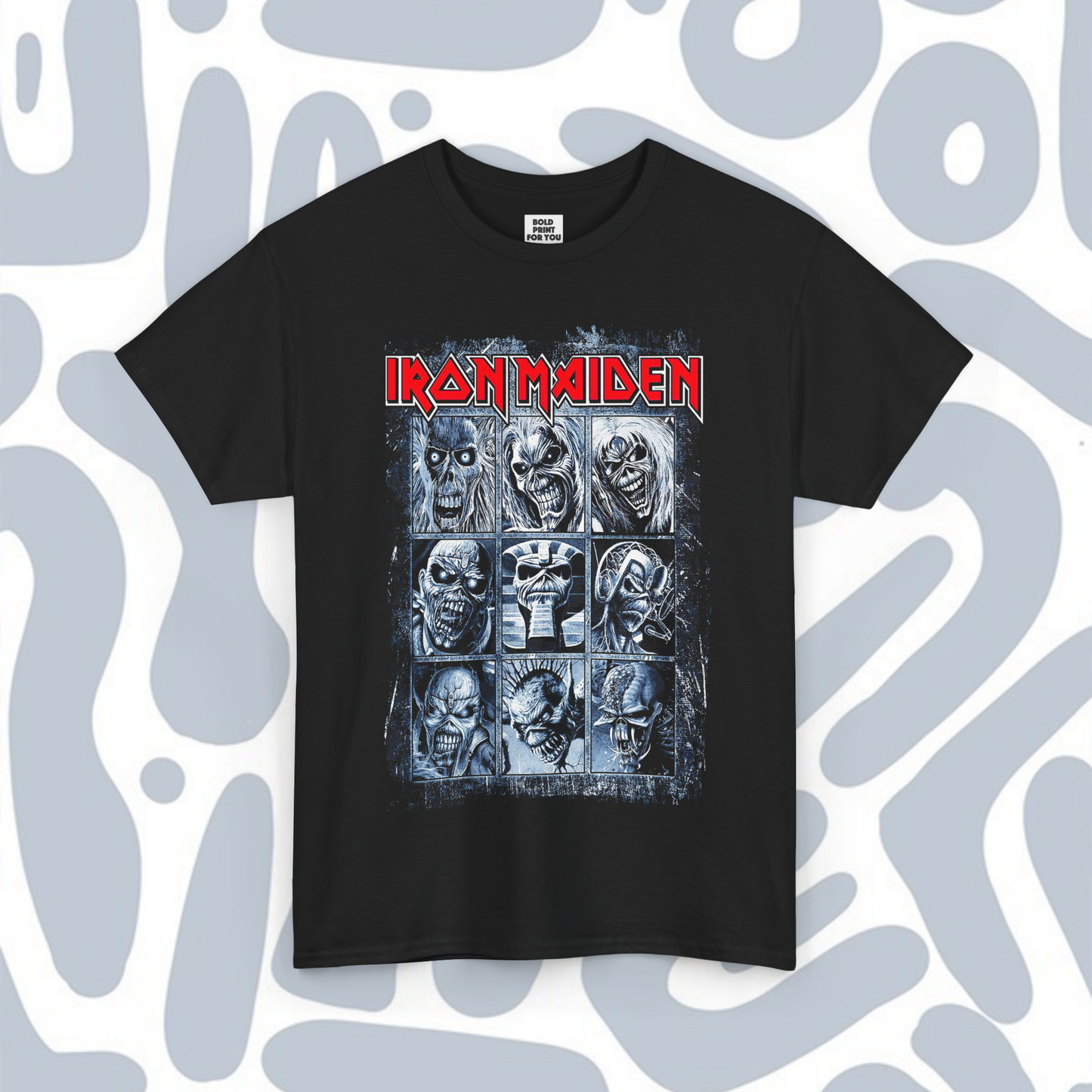 Iron Maiden 6 T-Shirt, Funny Unisex tee