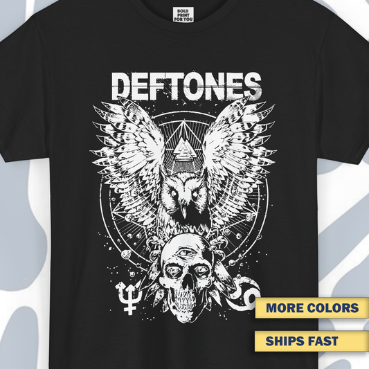 Deftones T-Shirt, Alternative metal Unisex tee