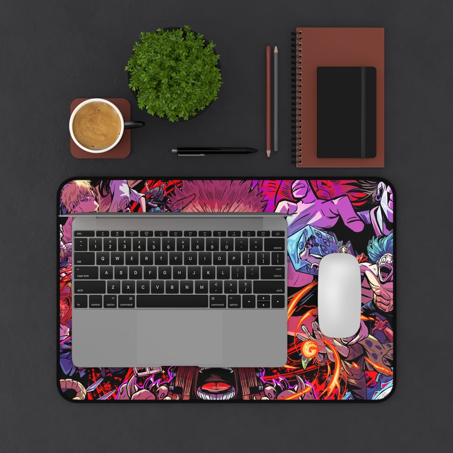 Anime Jujutsu Kaisen Gojo vs Sukuna Desk Mat