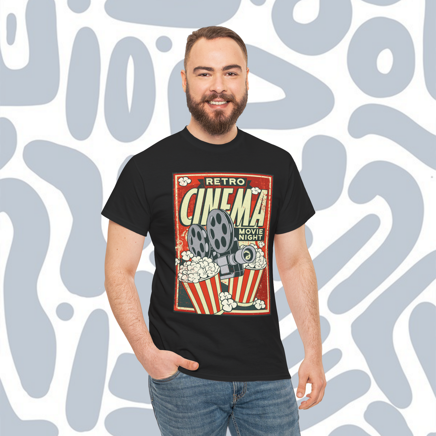 Retro cinema poster T-Shirt, Funny Unisex tee