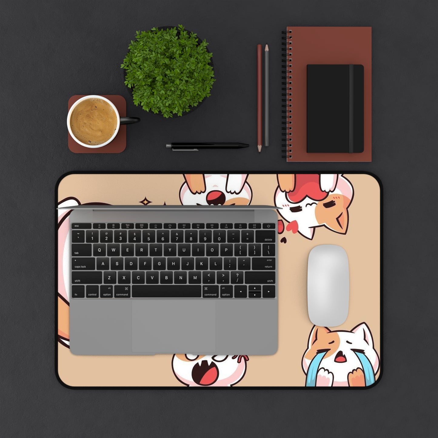 Kawaii Cat Lovers Desk Mat