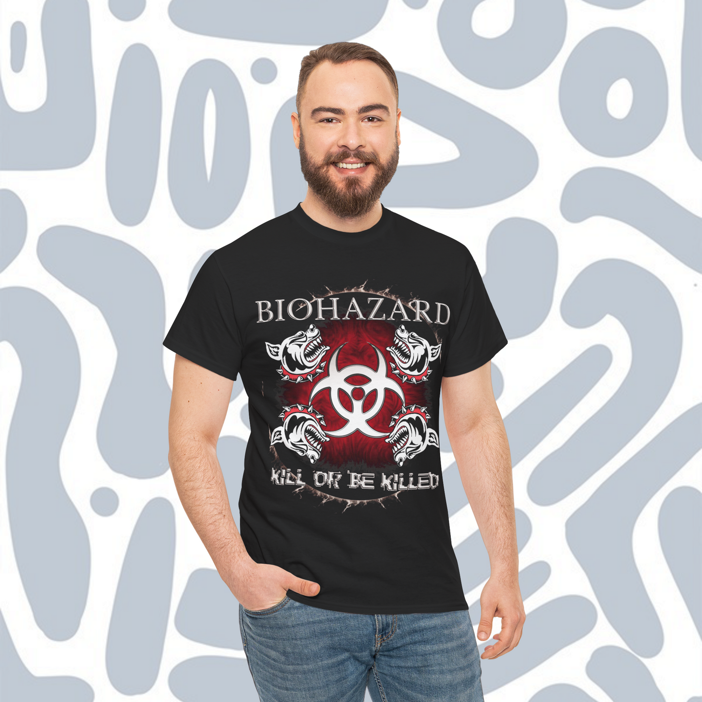 Biohazard T-Shirt, Metal Unisex tee